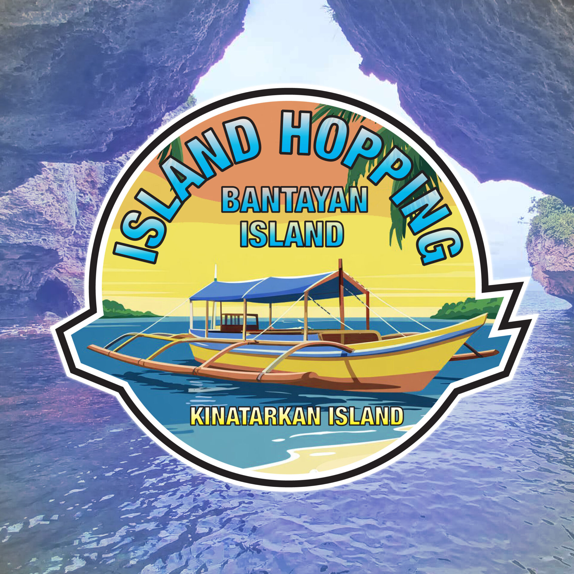 Island Hopping in Bantayan Island: Private Boat Tour to Kinatarkan