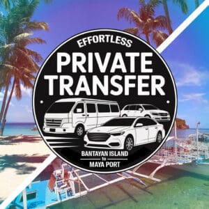 Effortless Private Transfer: A Comfortable Journey from Bantayan Island to Maya Port