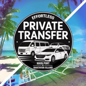 Effortless Private Transfer: A Comfortable Journey from Maya Port to Bantayan Island